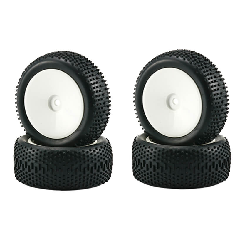 carisma-mini-4xs-white-wheels-and-tyres-set