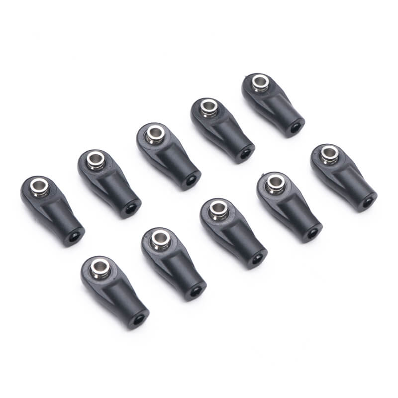 Fastrax Straight Nylon Rod Ends 22.5x10mm M4 Screw (10pcs)