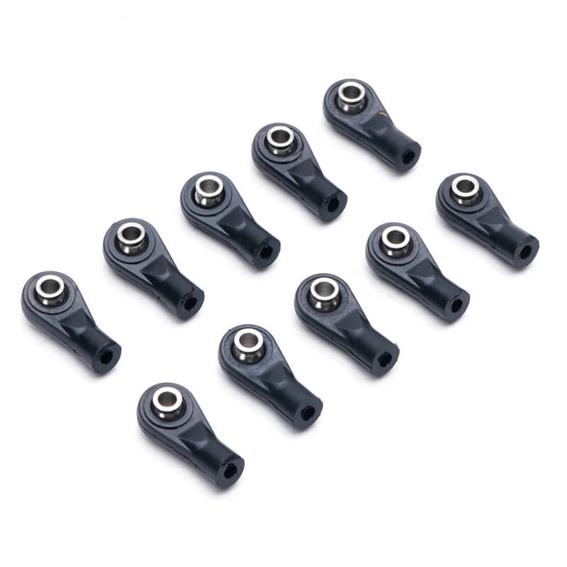 Fastrax Curved Nylon Rod Ends 20x10mm M3 Screw (10pcs)