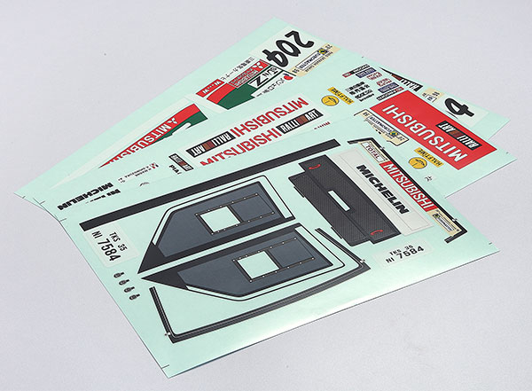 Killerbody Decal Sheet (pajero Evo 1998 Dakar Rally)