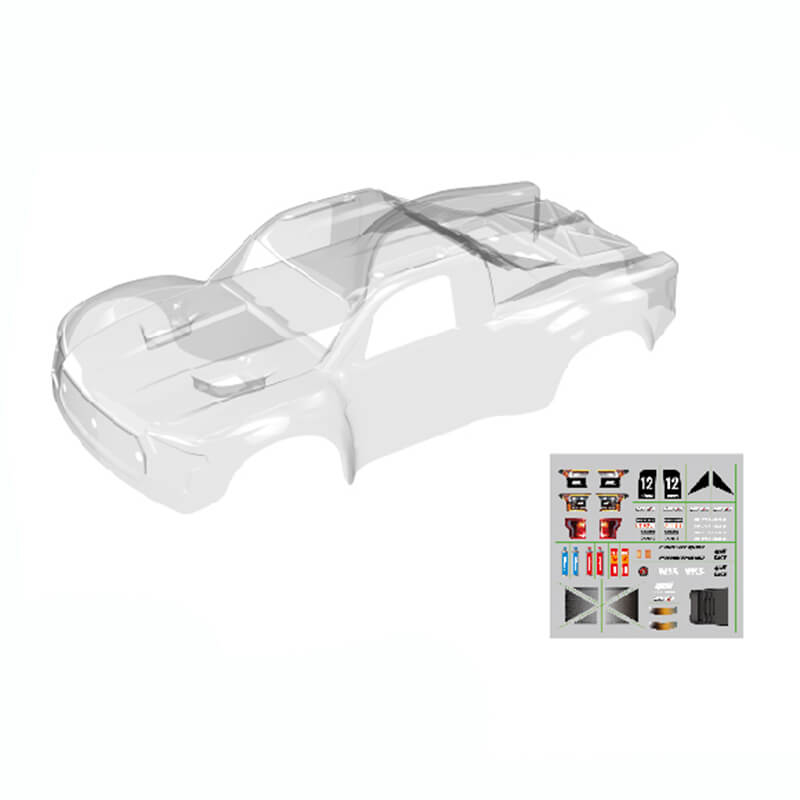 Udi Rc Sierra Pc Bodyshell (clear)