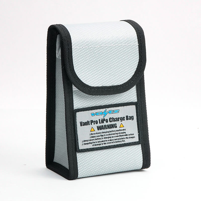 Voltz Vault Pro Lipo Charge Bag 14cm X 9.5cm X 5.5cm