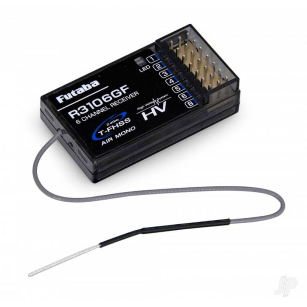 6L 6-channel Air Radio with R3106GF Rx Mode 1-8