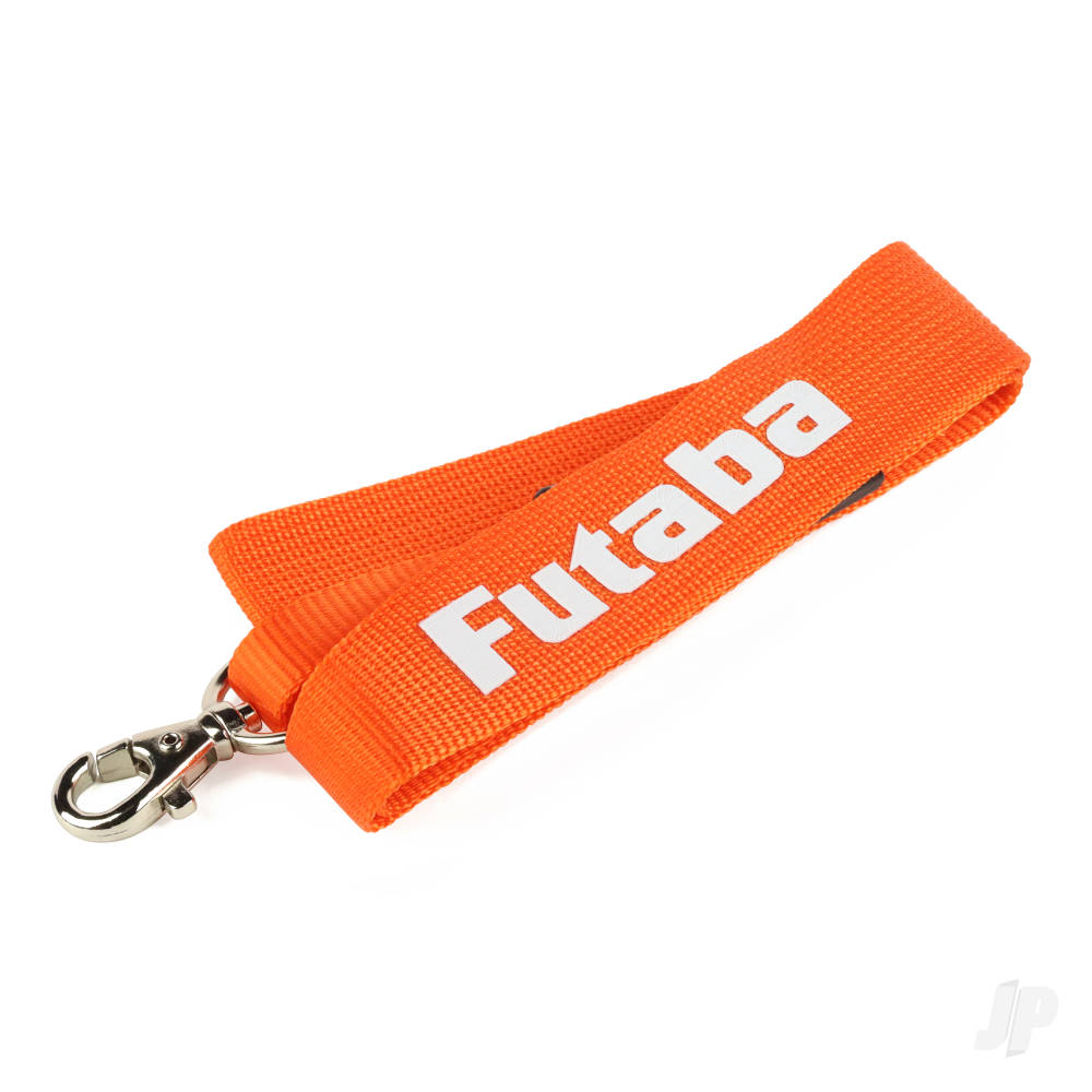 Neck Strap Orange/White Futaba 12Z/12FG/14MZ/18MZ