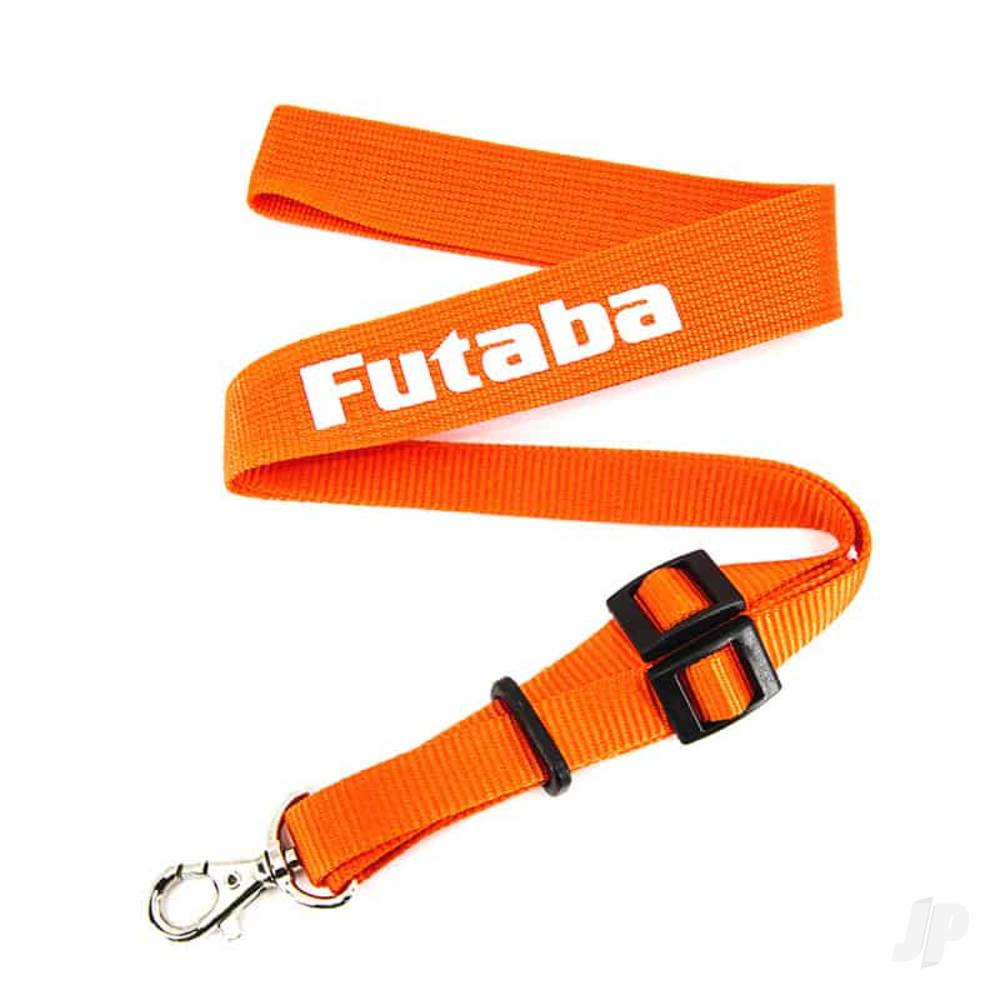 Neck Strap Orange/White Futaba 12Z/12FG/14MZ/18MZ-2