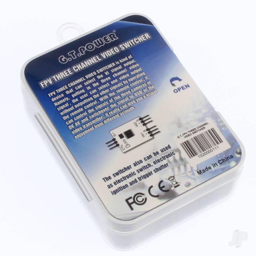 FPV Three Channels Video Switcher-2