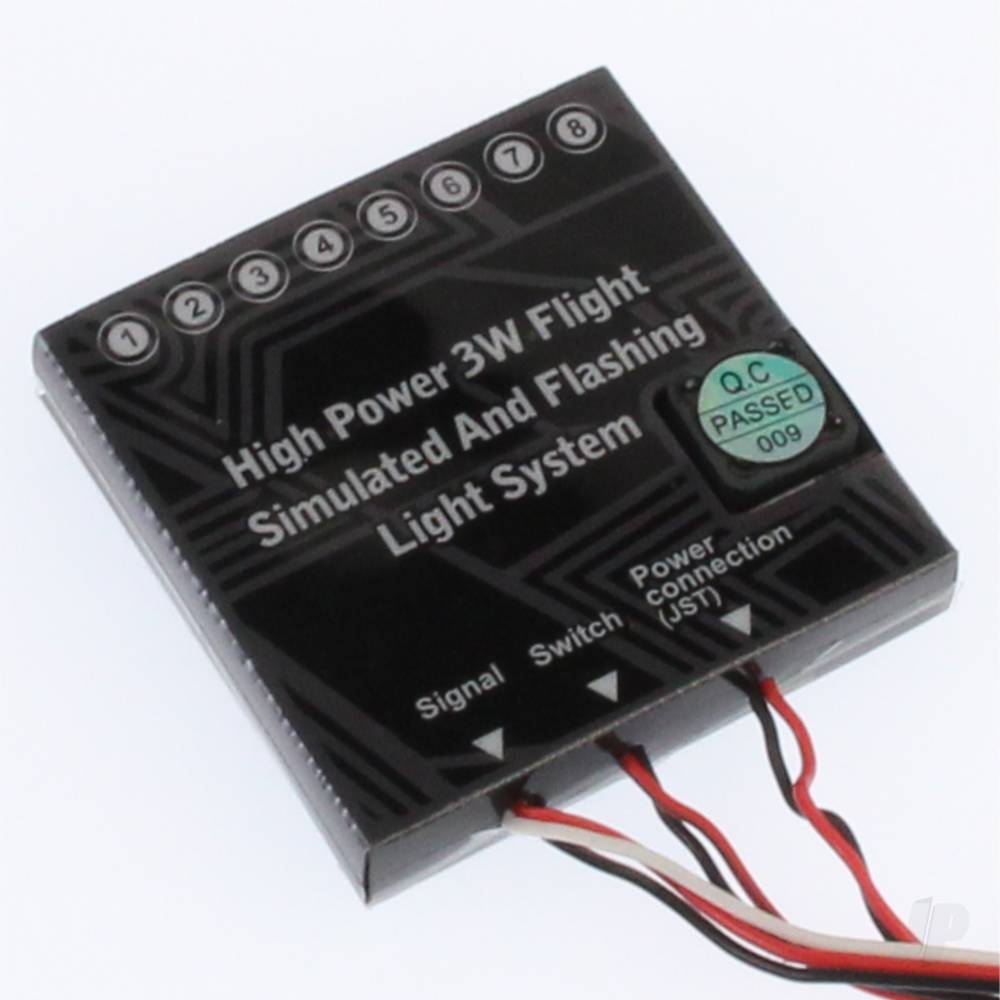 High Power 3W Flight Simulated And Flashing Light System-2