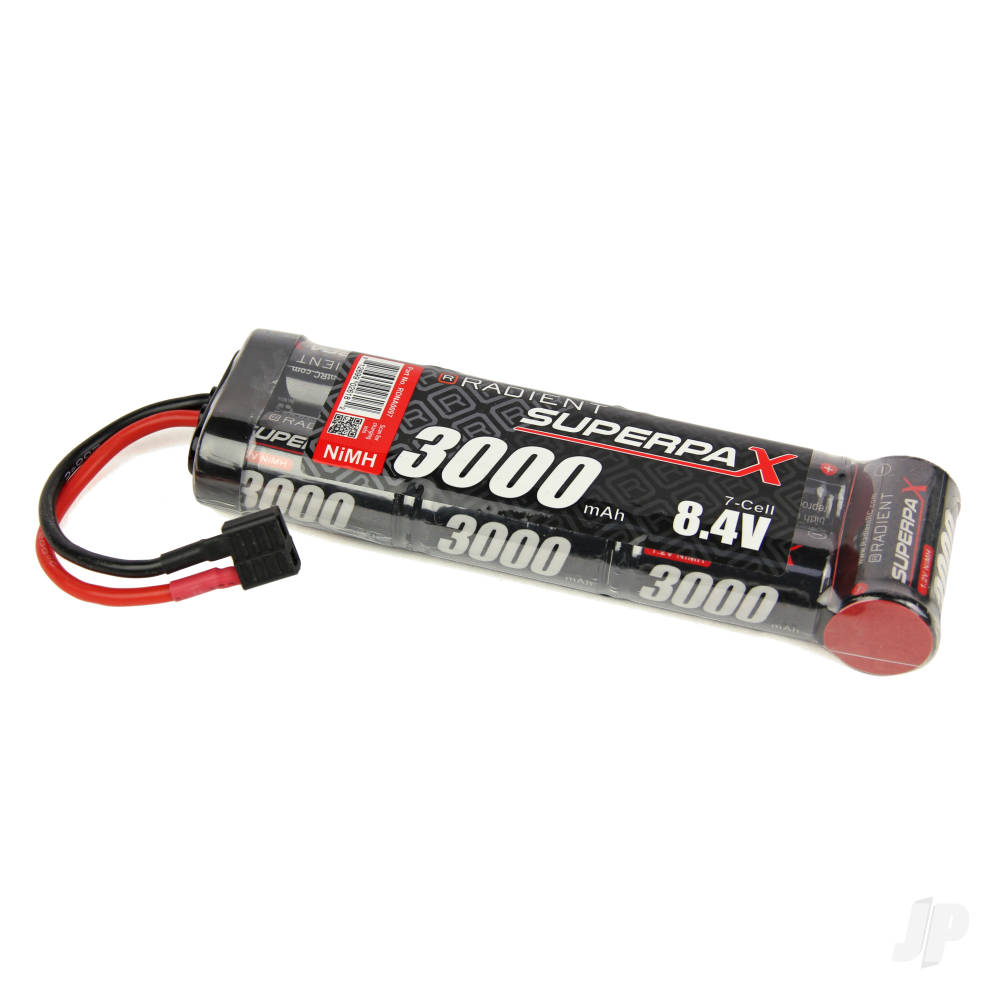 NiMH 8.4V 3000mAh SC 6-1 Stick, Deans (HCT)