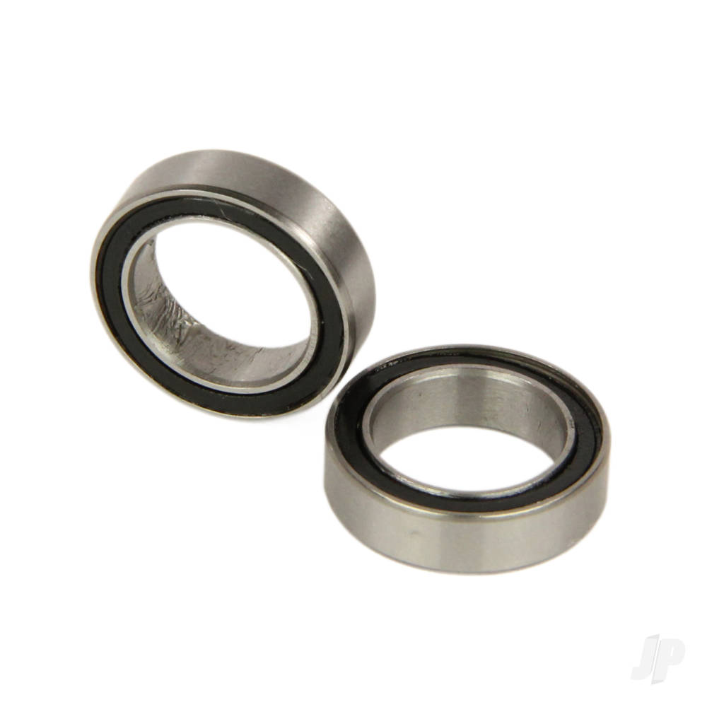 Bearings, 10x15x4mm, Rubber Sealed (2 pcs)
