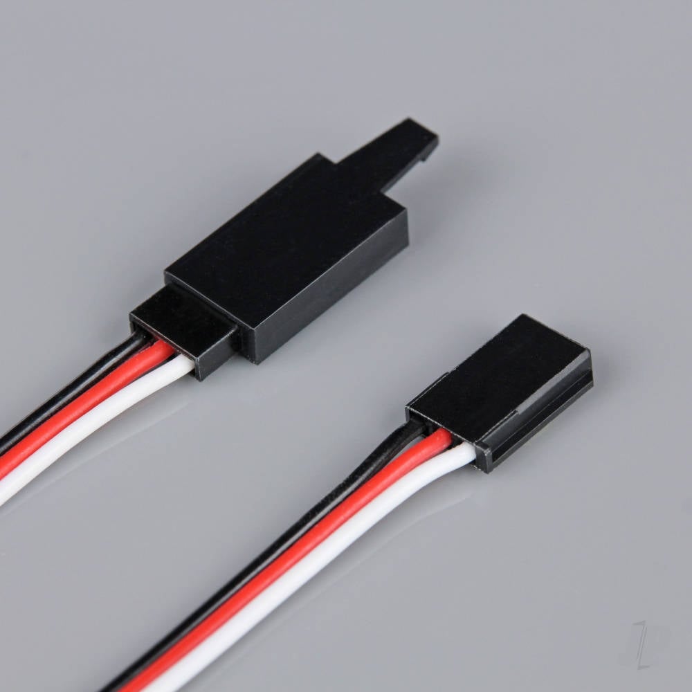 futaba-hd-extension-lead-with-clip-400mm