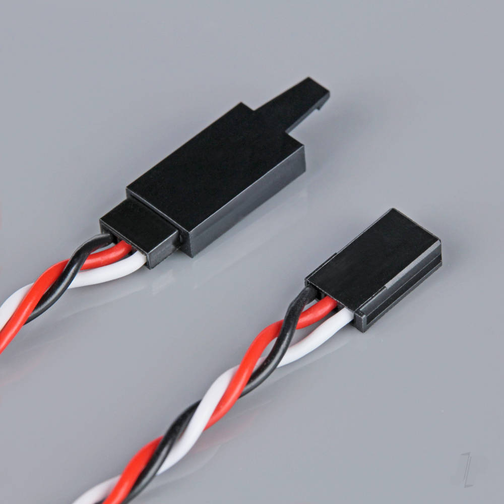 futaba-twisted-hd-extension-lead-with-clip-600mm