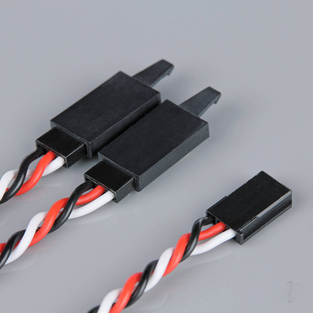 Futaba HD Twisted Y Lead with Clip 150mm-1