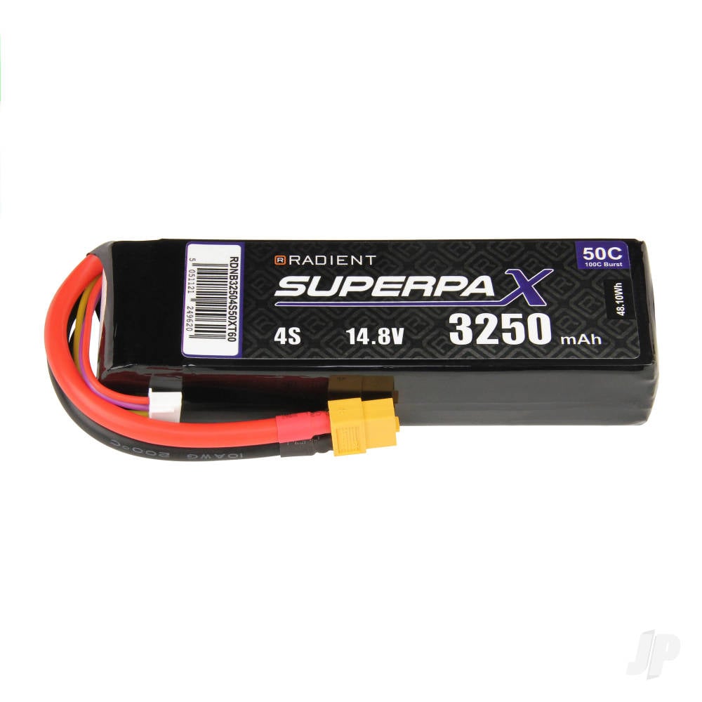 LiPo 4S 3250mAh 14.8V 50C XT60