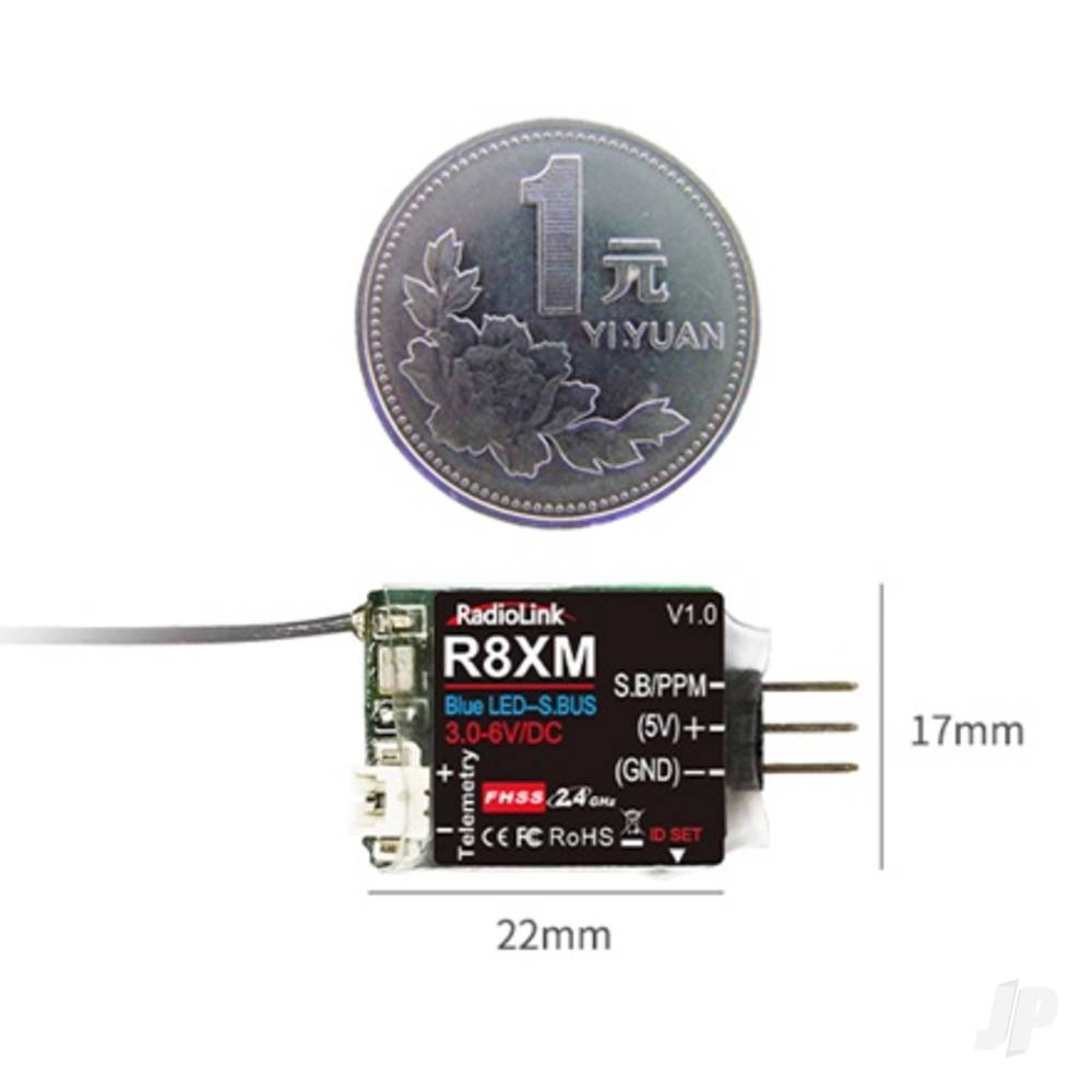 R8XM Receiver (for T8S, T8SB)-2