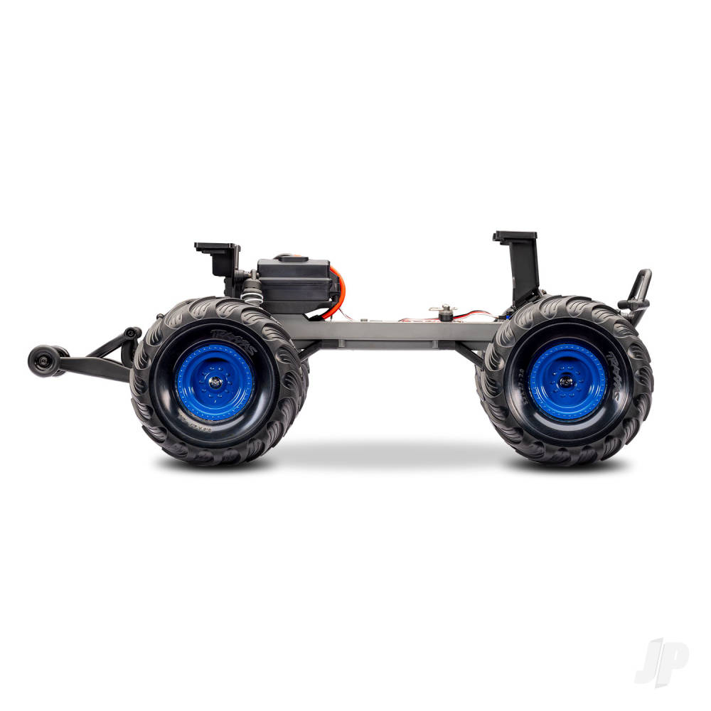 Traxxas Stampede HD 1:10 2WD RTR Monster Truck, Orange (+ TQ 2-ch, XL-5, Titan 550, 7-Cell NiMH, 4A USB-C Charger)-7