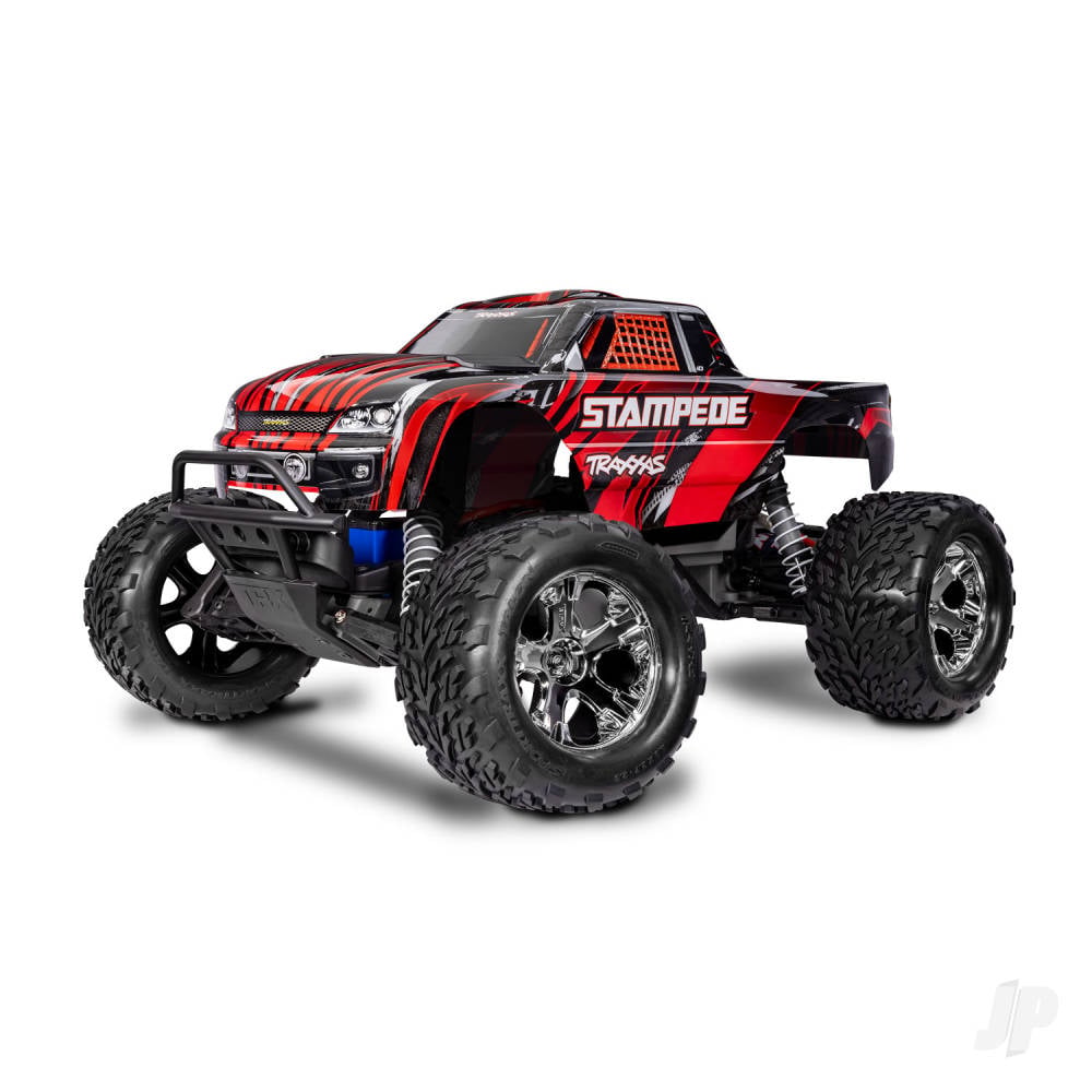 traxxas-stampede-hd-110-electric-2wd-rtr-monster-truck-red-tq-2-ch-xl-5-titan-550-7-cell-nimh-4a-usb-c-charger