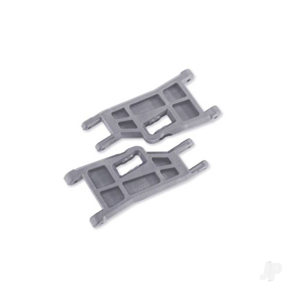 Traxxas Suspension arms, Front (Grey) (2 pcs) (heavy duty, cold weather material)