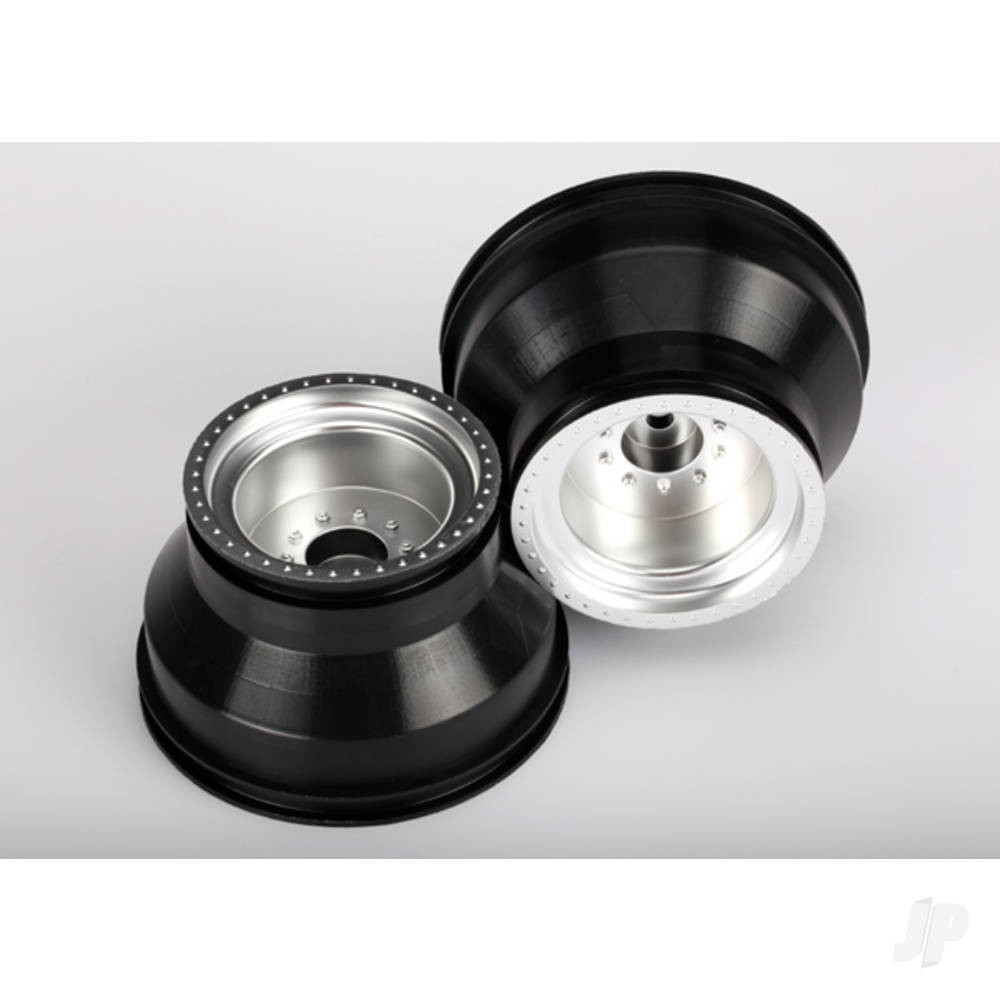 Traxxas Wheels, Dual Profile (2.0in Outer, 3.0in Inner) (Nitro Rear / Electric Front) (2 pcs)