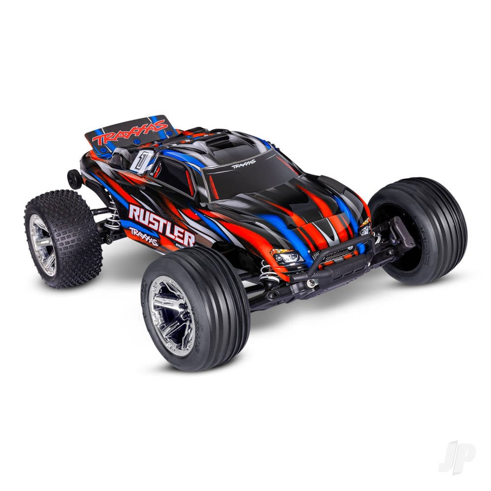 traxxas-rustler-hd-bl-2s-110-2wd-rtr-stadium-truck-red-tq-2-ch-bl-2s-3300kv-clipless-body