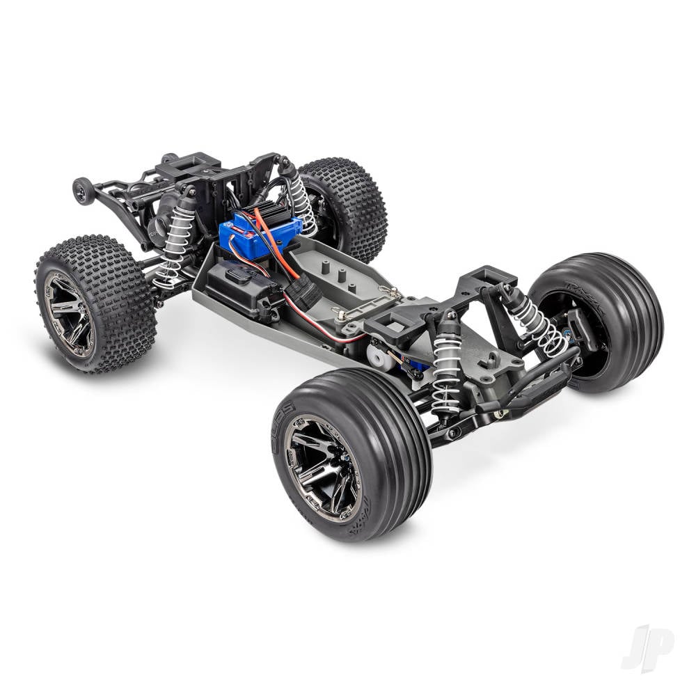 Traxxas Rustler HD BL-2S 1:10 2WD RTR Stadium Truck, Red (+ TQ 2-ch, BL-2S, 3300kV, Clipless Body)-8