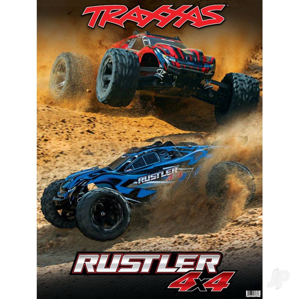 Traxxas Rustler 4x4 36x48 Window Graphics