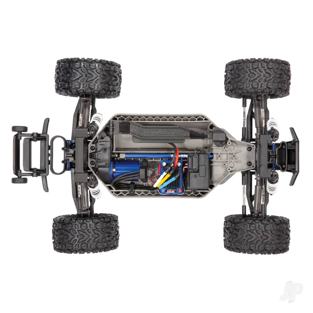 Traxxas Rustler 4X4 VXL 1:10 4WD RTR Brushless Electric Stadium Truck, Blue (+ TQi 2-ch, TSM, VXL-3s, Velineon 3500kV)-5