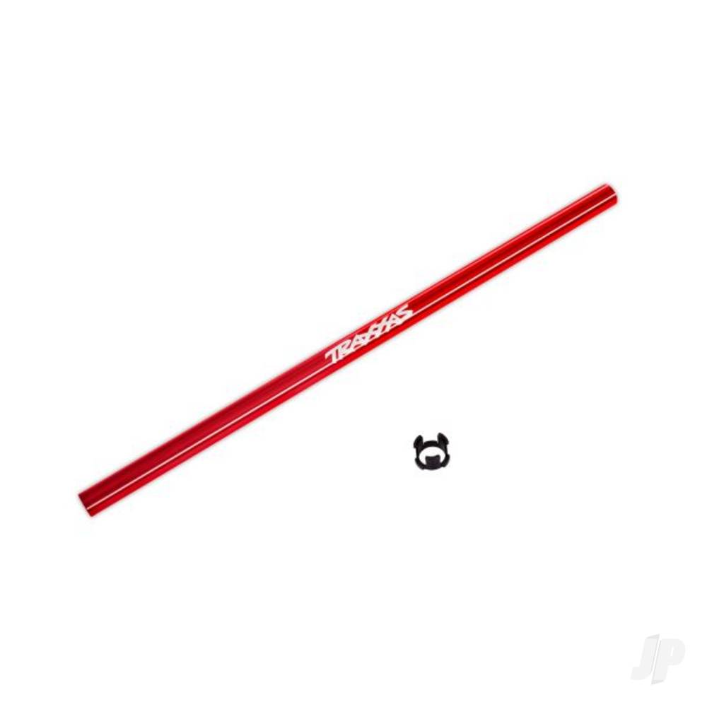 Traxxas Driveshaft, Centre, 6061-T6 aluminium (Red-anodised)-1