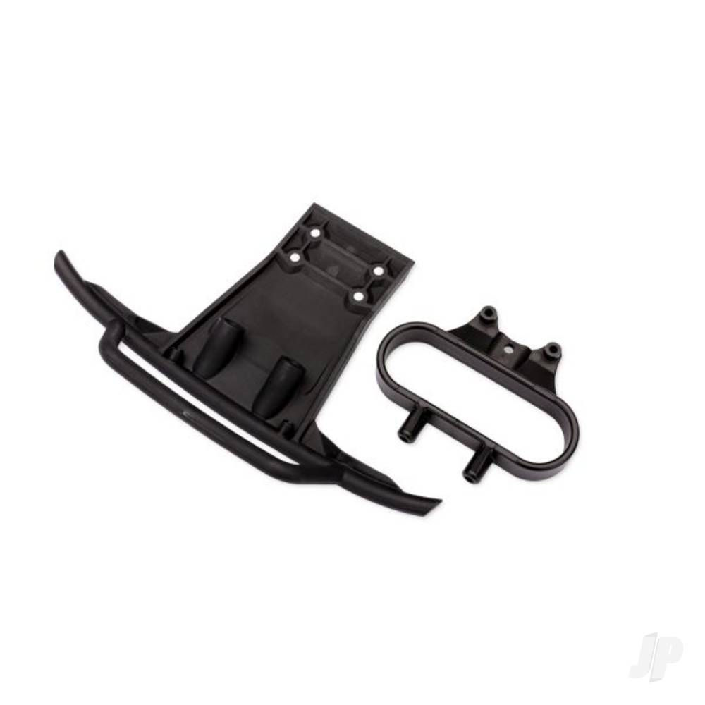 Traxxas Black Front Bumper and Mount