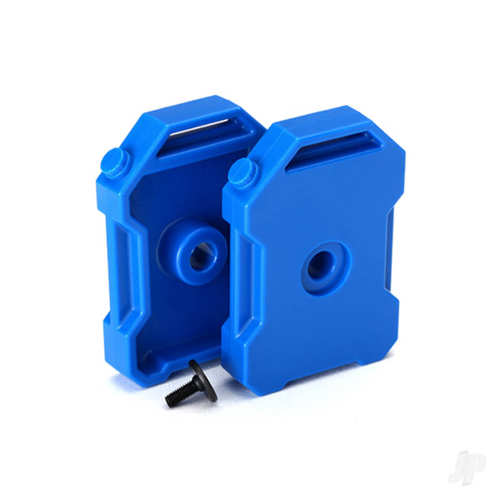 Traxxas Fuel canisters (Blue) (2 pcs) / 3x8 FCS (1pc)