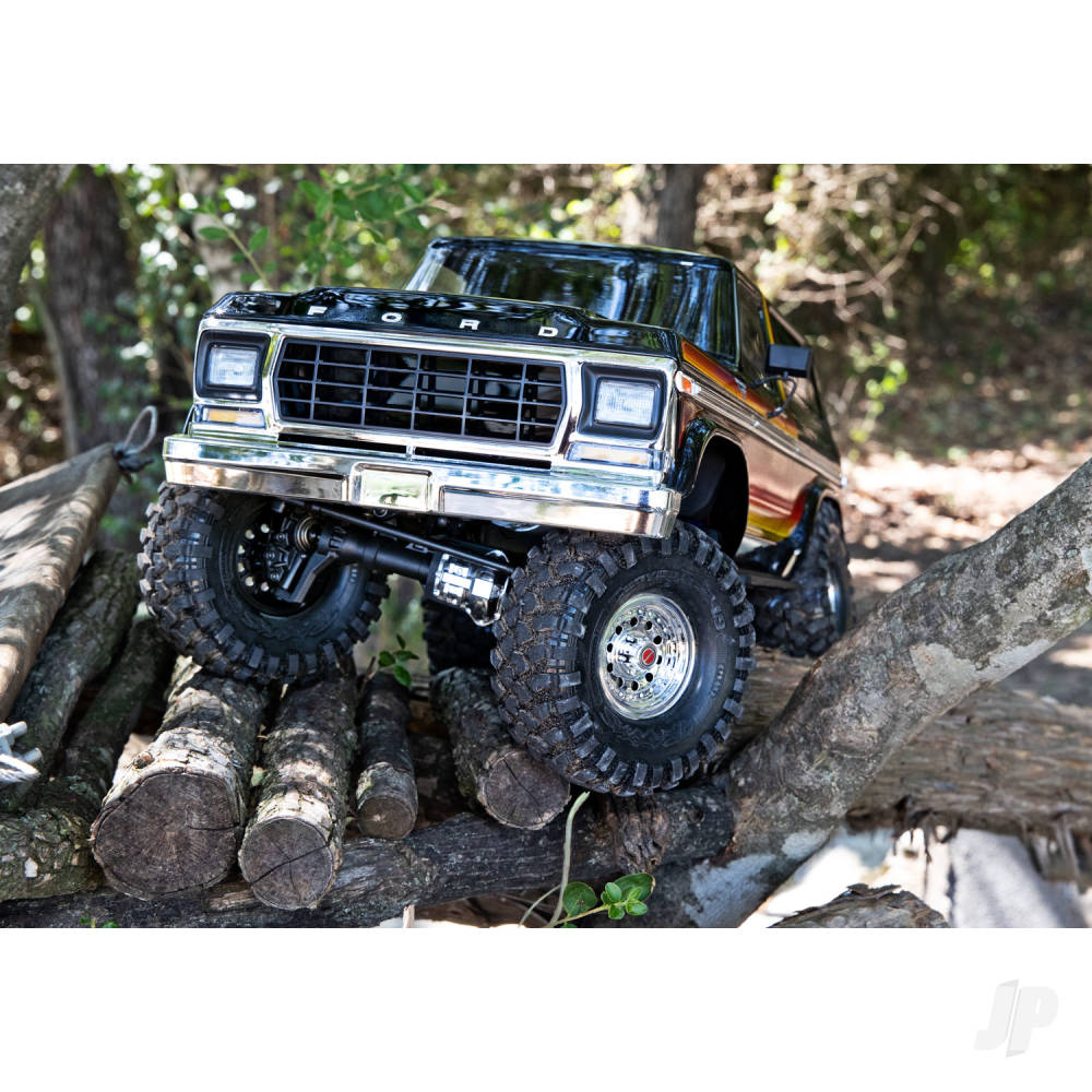Traxxas TRX-4 1979 Ford Bronco 1:10 4X4 Electric RTD All-Terrain Crawler, Sunset (+ TQ 2-ch, XL-5 HV, Titan 550, Clipless Body)-7