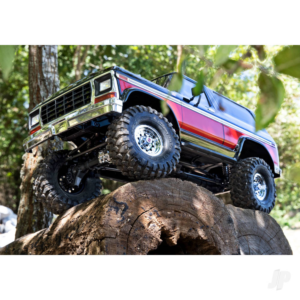 Traxxas TRX-4 1979 Ford Bronco 1:10 4X4 Electric RTD All-Terrain Crawler, Sunset (+ TQ 2-ch, XL-5 HV, Titan 550, Clipless Body)-8