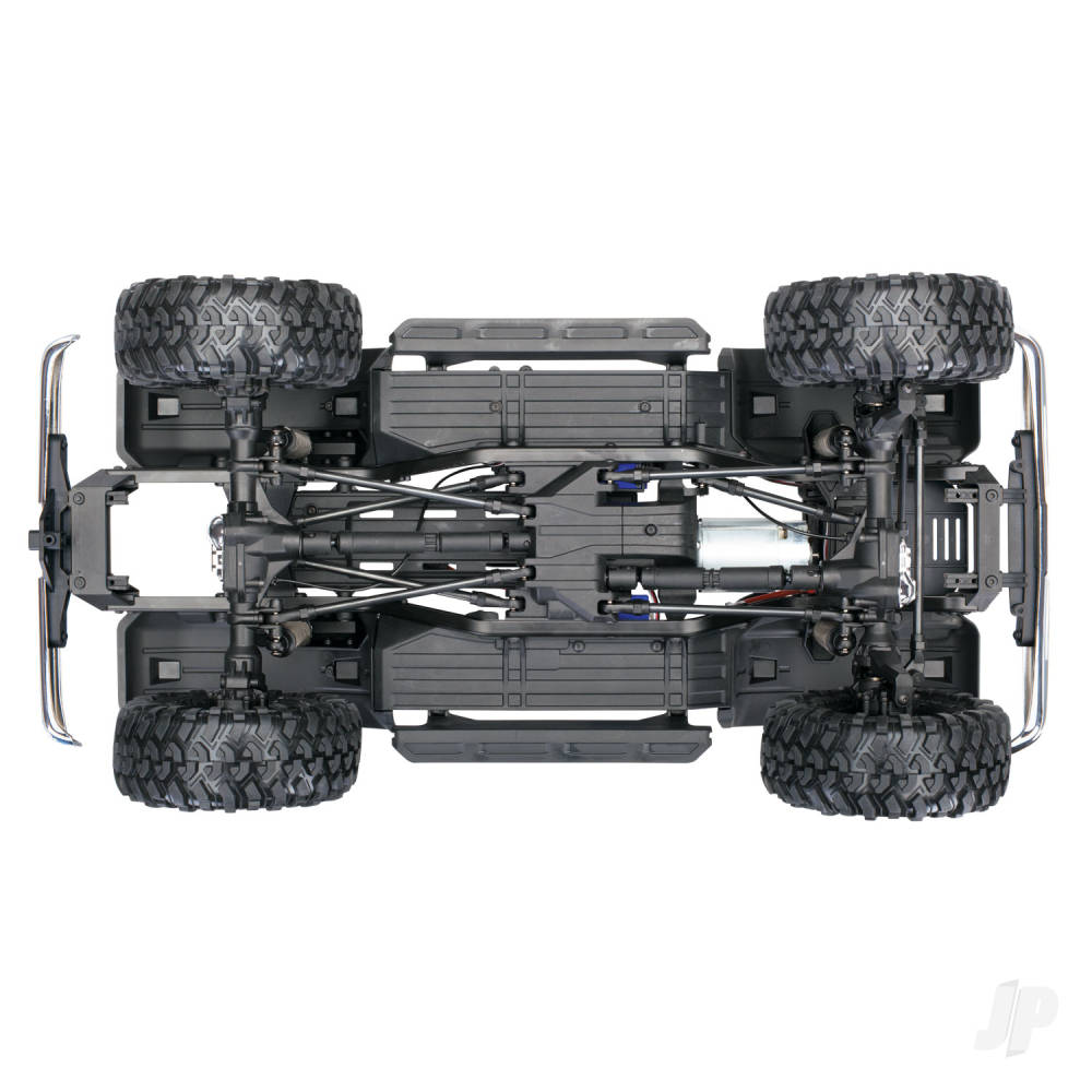 Traxxas TRX-4 1979 Chevy Blazer 1:10 4X4 Electric All-Terrain Crawler, Red (+ TQ 2-ch, XL-5 HV, Titan 550, Clipless Body)-6