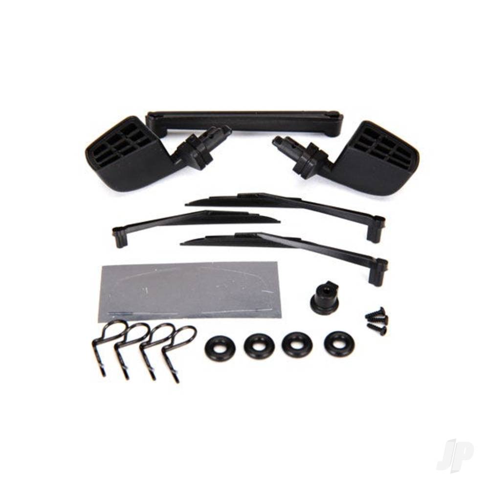 traxxas-mirrors-side-black-left-right-o-rings-4-pcs-windshield-wipers-left-right-rear-wiper-retainers-2-pcs-body-clips-4-pcs-16x5-bcs-self-tapping-3-pcs