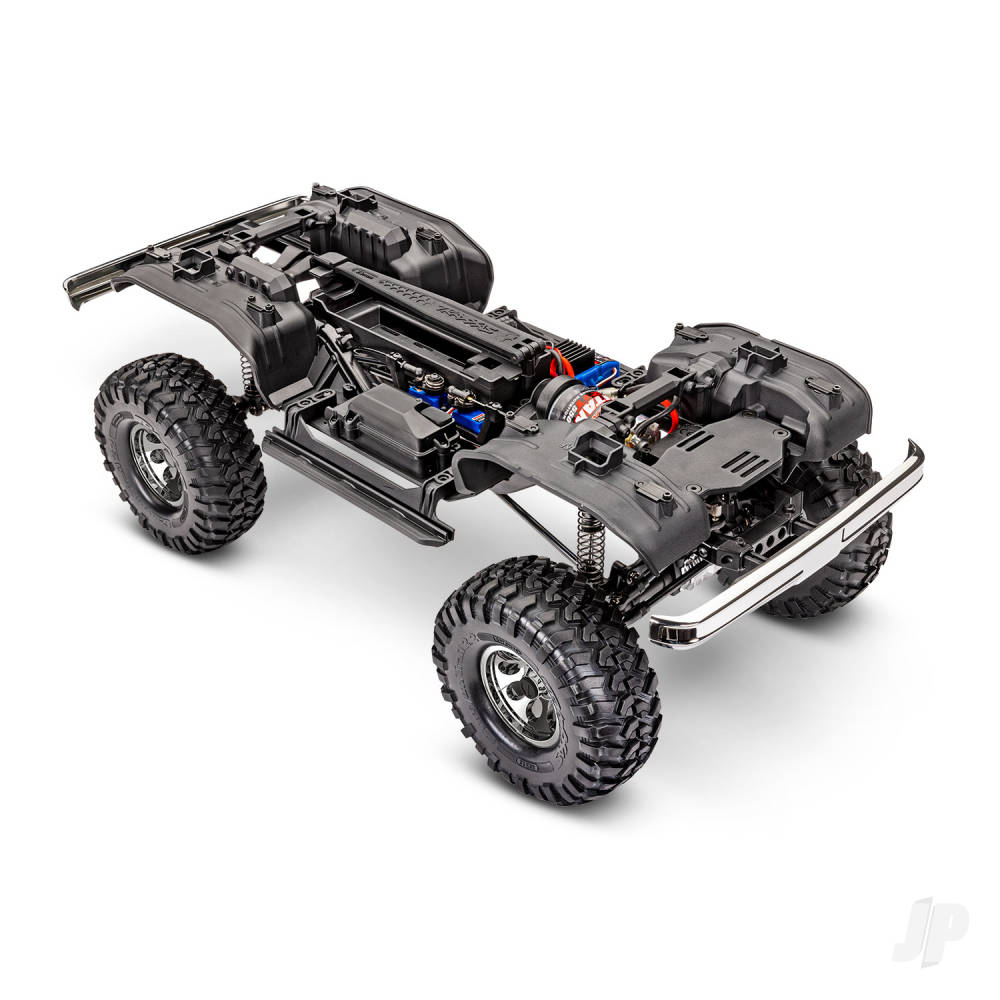 Traxxas TRX-4 1979 Chevrolet K10 Truck 1:10 4WD RTD Electric Trail Crawler, Blue (+ TQi 4-ch, XL-5 HV, Titan 550)-21