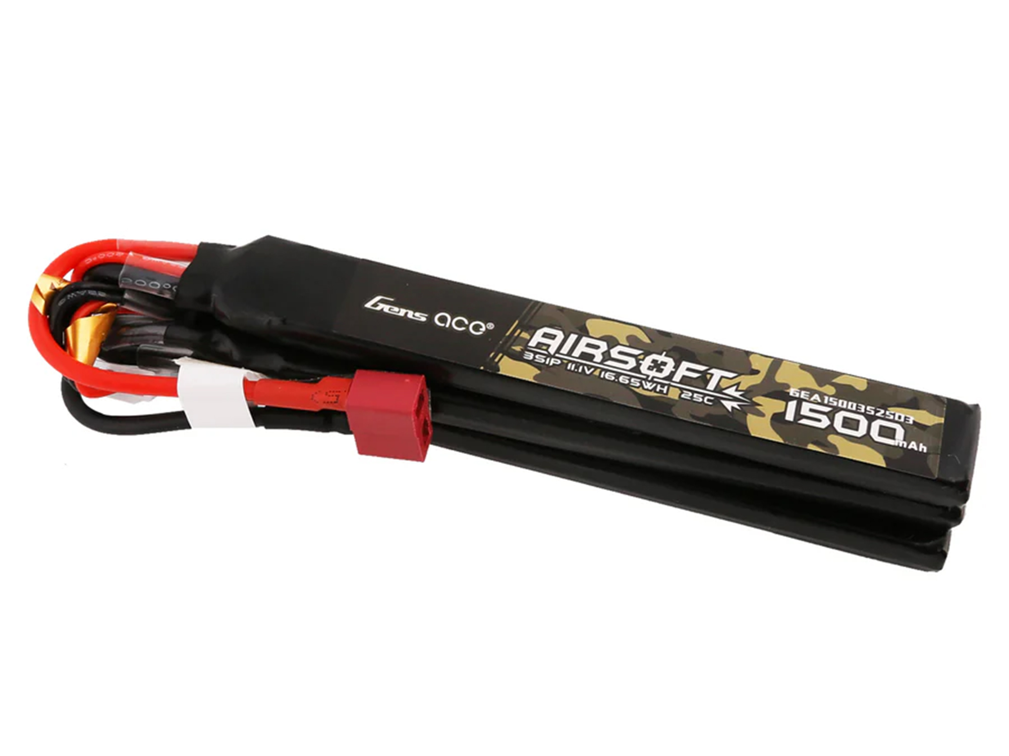 Airsoft 3S 1500mAh 25C with Deans-3X (fit Most AEG)-2