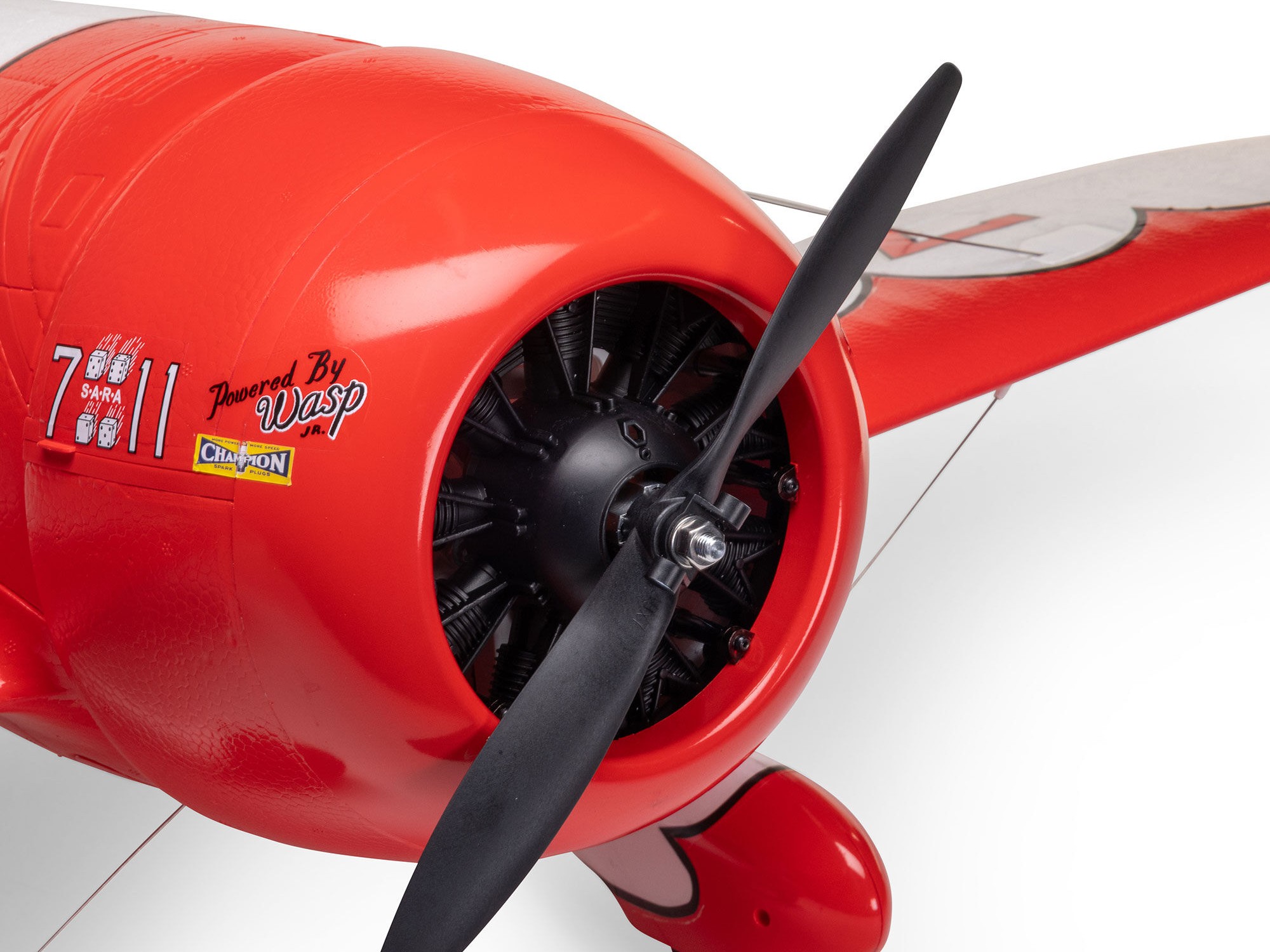 Gee Bee R-2 1.0m BNF Basic with AS3X+ and SAFE Select-10