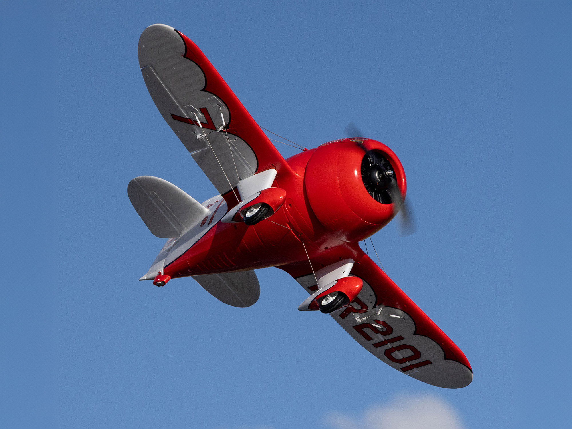 Gee Bee R-2 1.0m BNF Basic with AS3X+ and SAFE Select-17