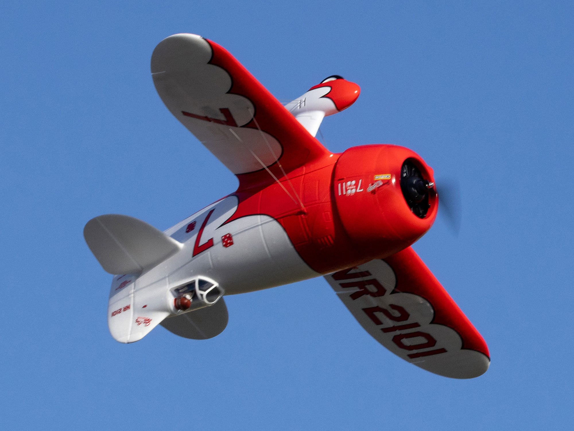 Gee Bee R-2 1.0m BNF Basic with AS3X+ and SAFE Select-19