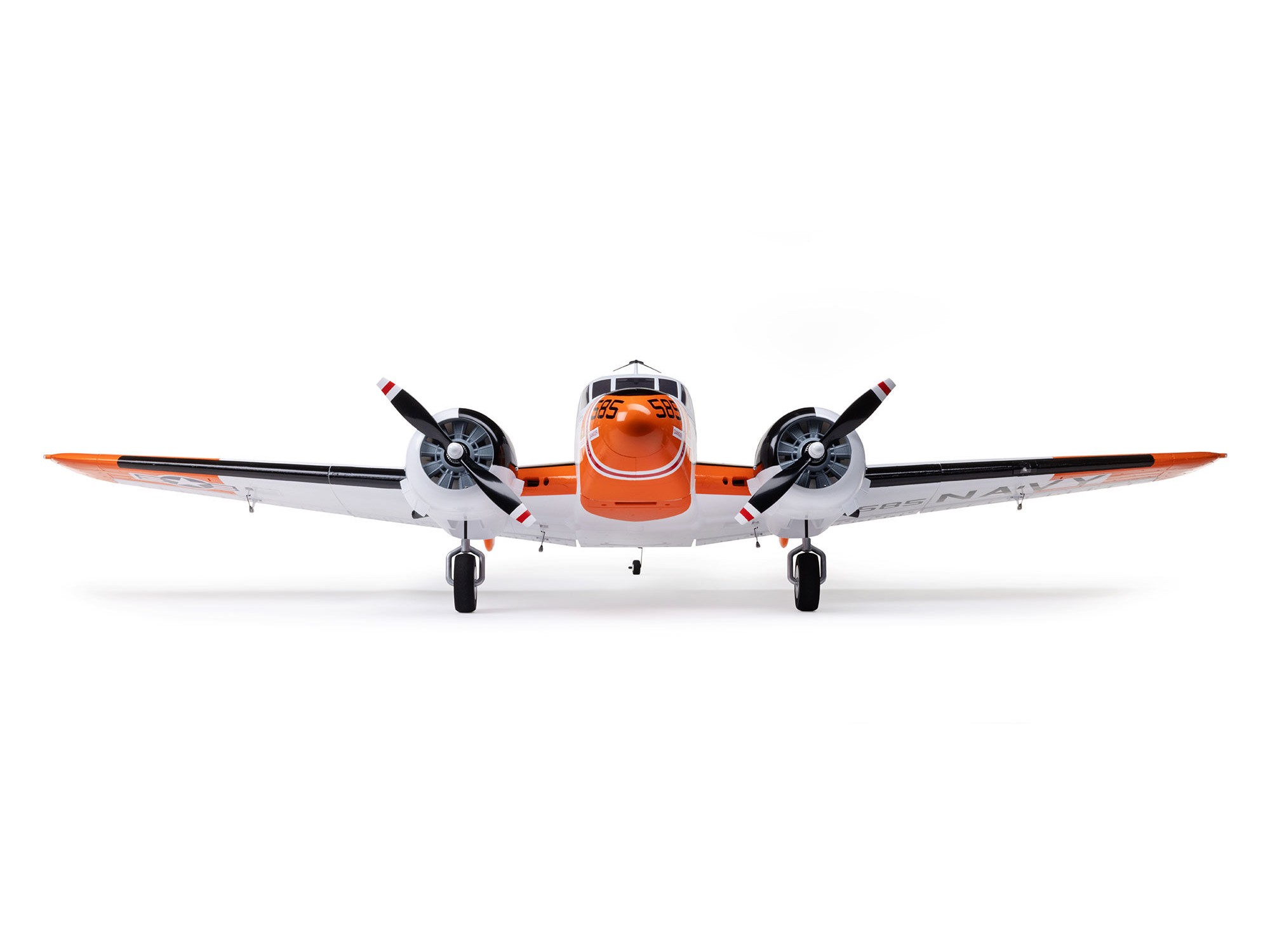 Beechcraft D18/RC-45J 1.5m BNF Basic with AS3X+ and SAFE Sel-4