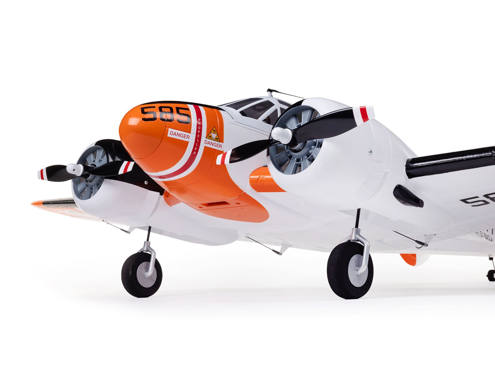 Beechcraft D18/RC-45J 1.5m BNF Basic with AS3X+ and SAFE Sel-19