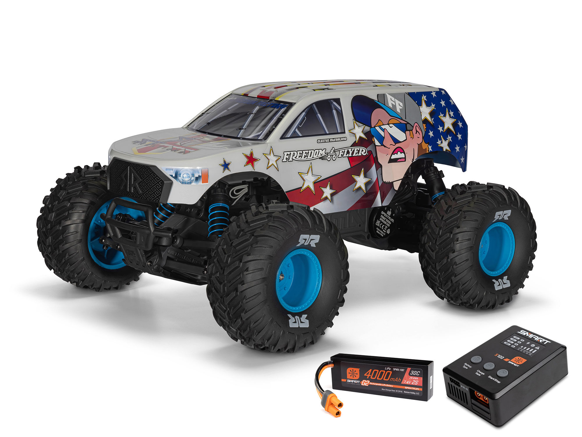 1/10 FREEDOM FLYER 223S 2WD RTR Brushless Monster Truck (Bat