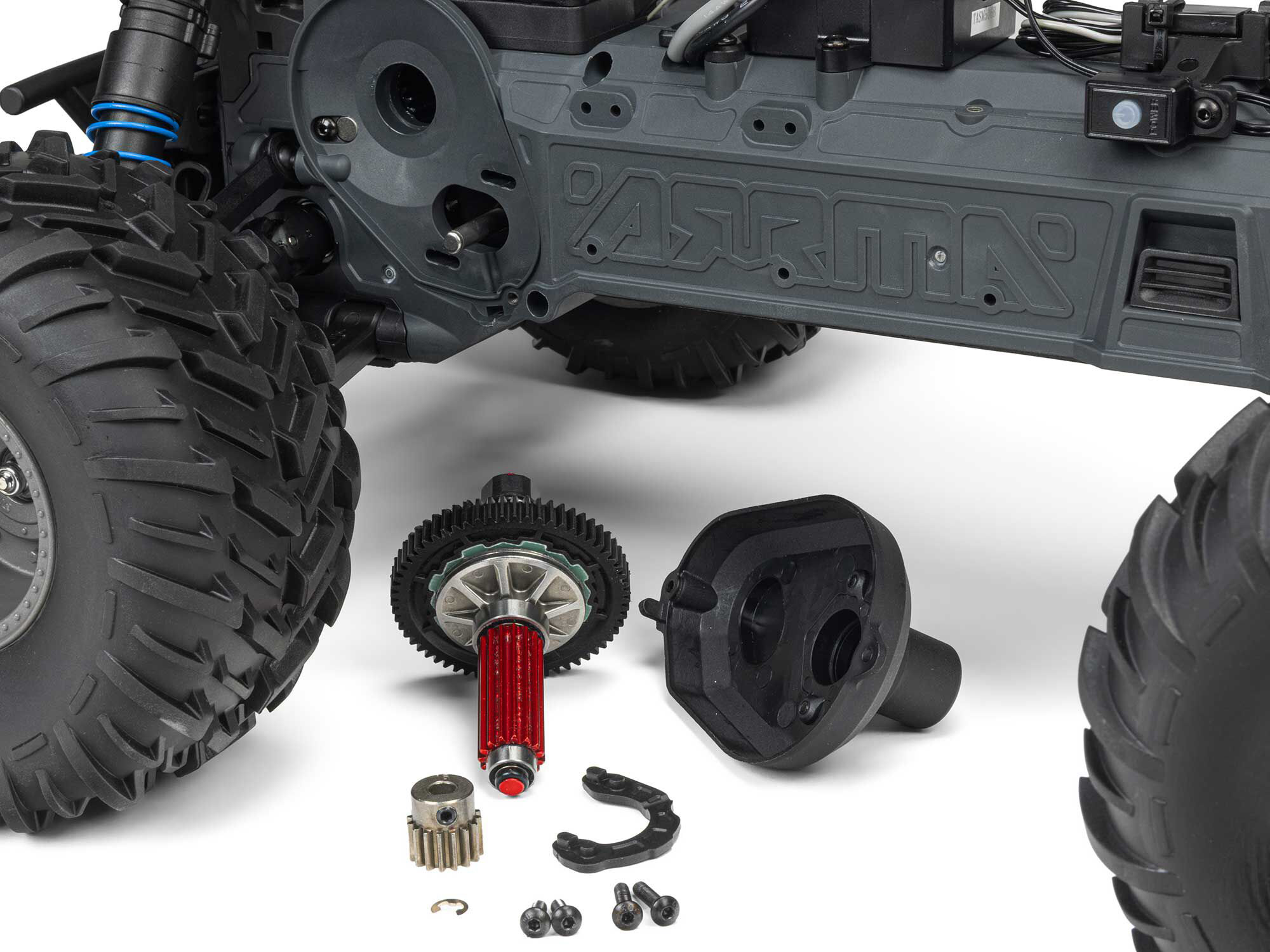 1/10 GORGON 223S 2WD RTR Monster Truck, Blue/Black-23