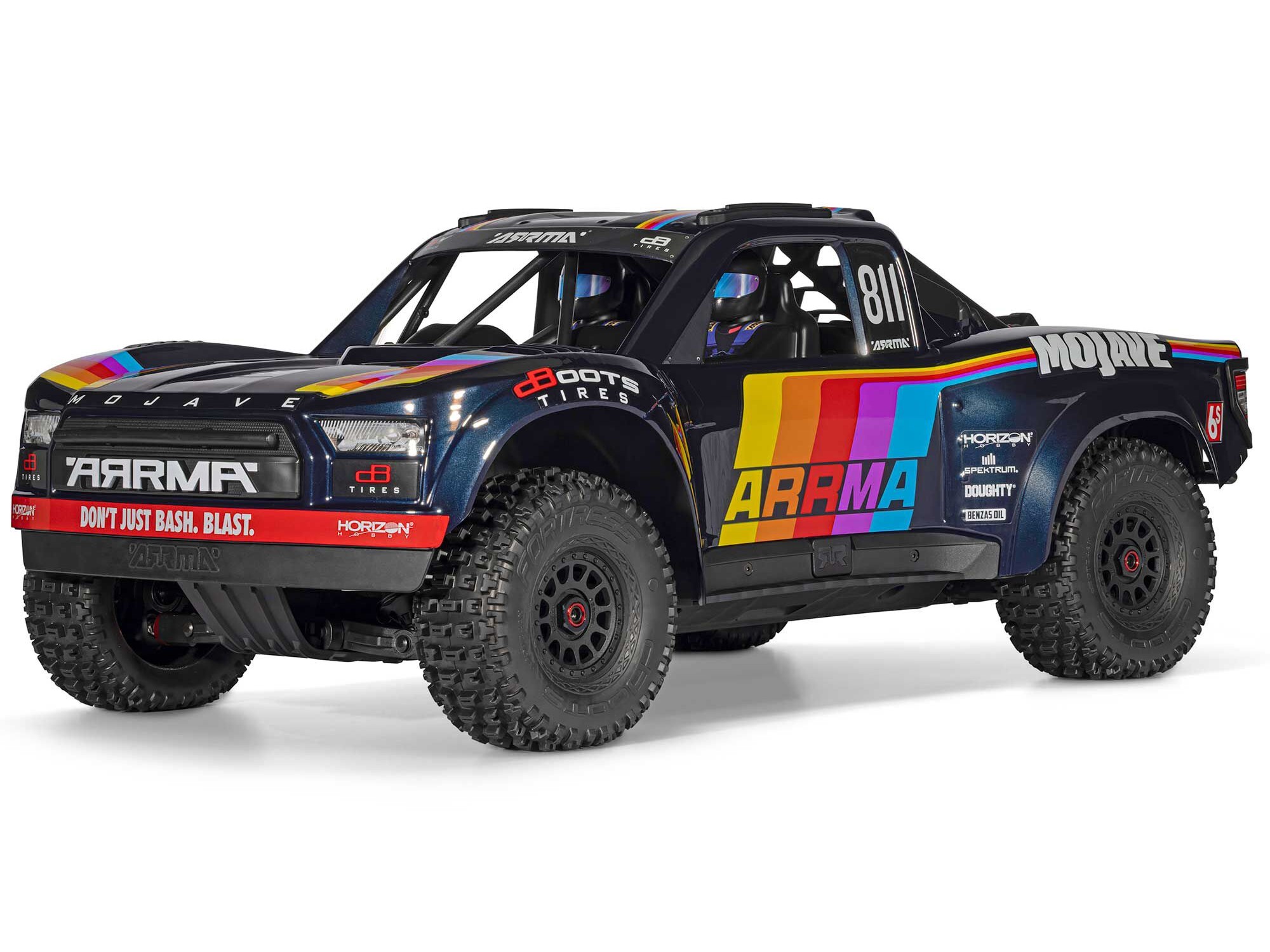 1/7 MOJAVE 6S 4X4 RTR Brushless Desert Truck, Blue