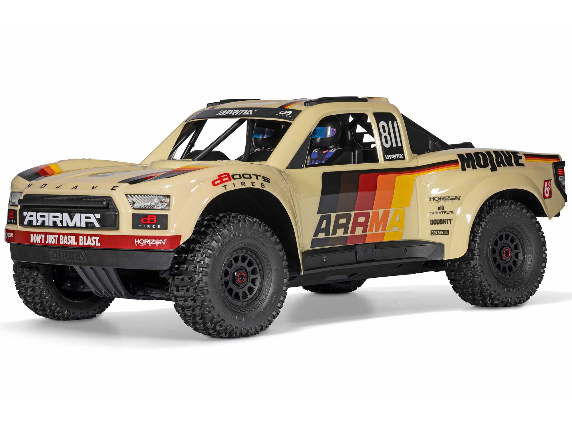 1/7 MOJAVE 6S 4X4 RTR Brushless Desert Truck, Beige