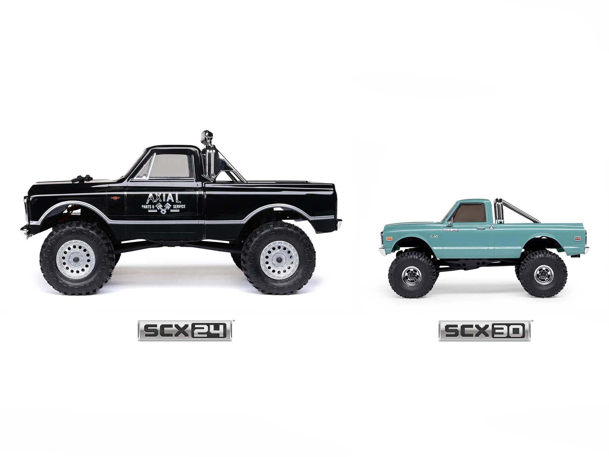 1/30 SCX30 Chevrolet K10 4X4 RTR Rock Crawler Green-16