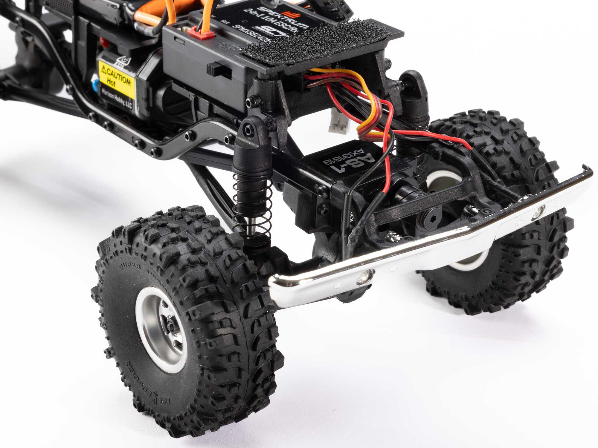 1/24 SCX24 1971 Chevrolet C10 4WD Truck RTR, Black-14