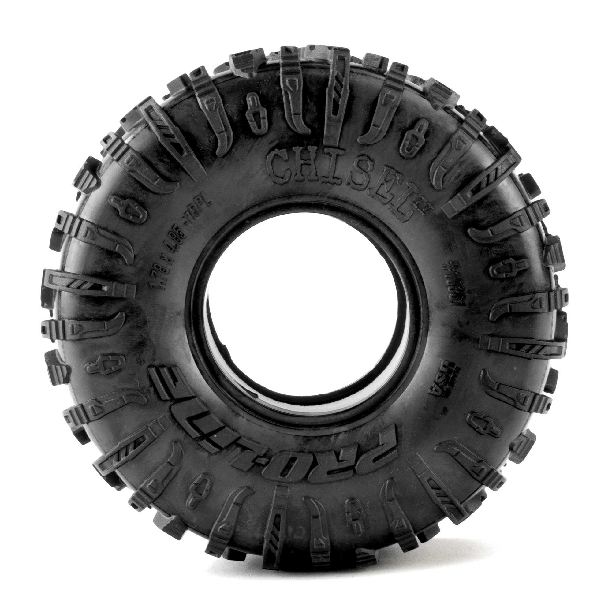 1/10 Chisel II Predator Front/Rear 1.9" Crawler Tires (2)-8