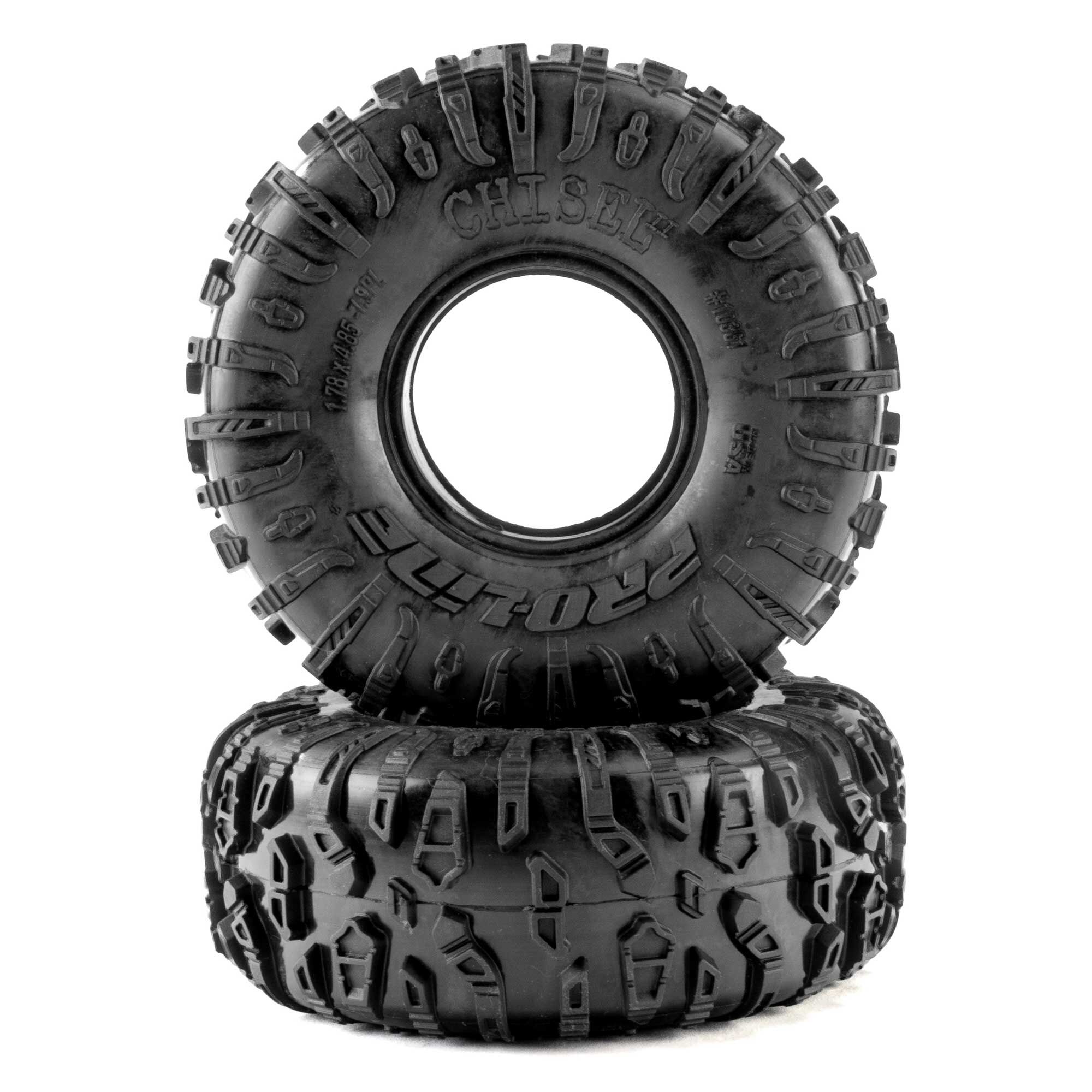 1/10 Chisel II Tire G8 Front/Rear 1.9" Crawler Tire (2)-9