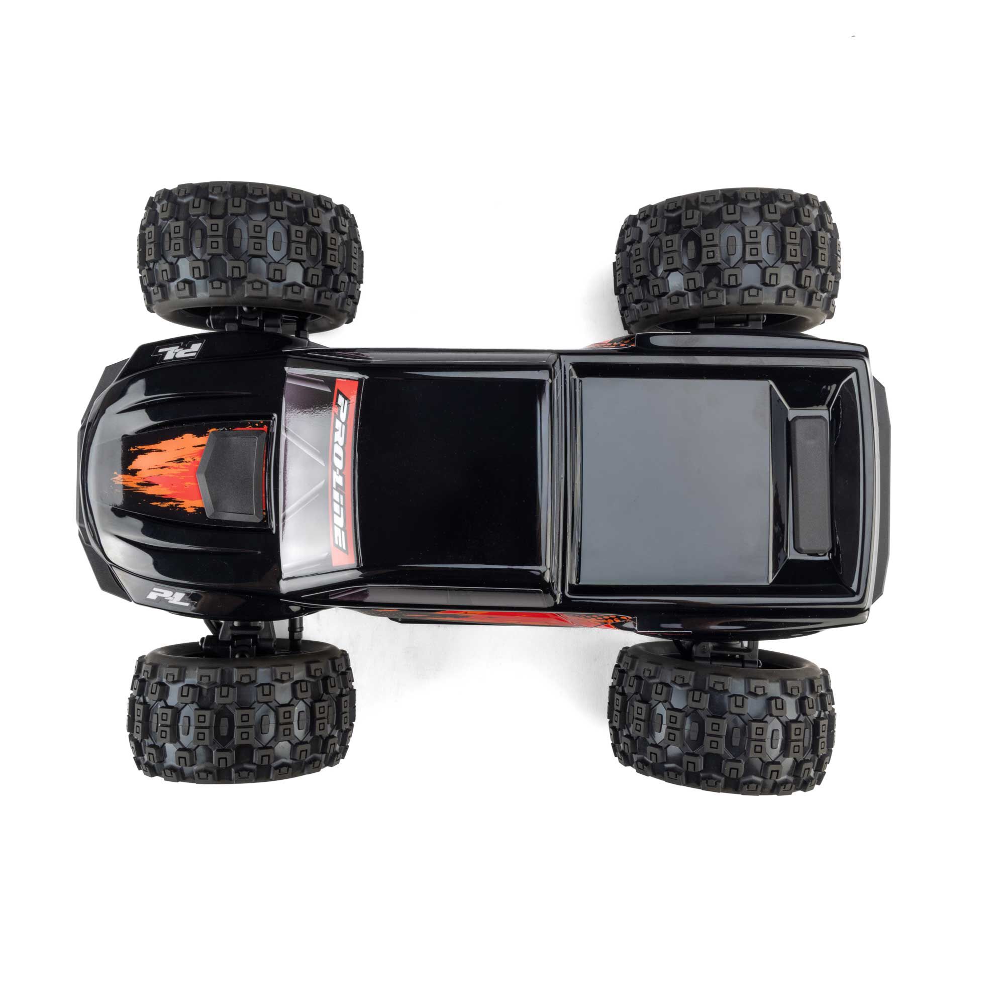 1/16 Pre-Cut Truck Body Tough Color Black: Traxxas Mini Maxx-13