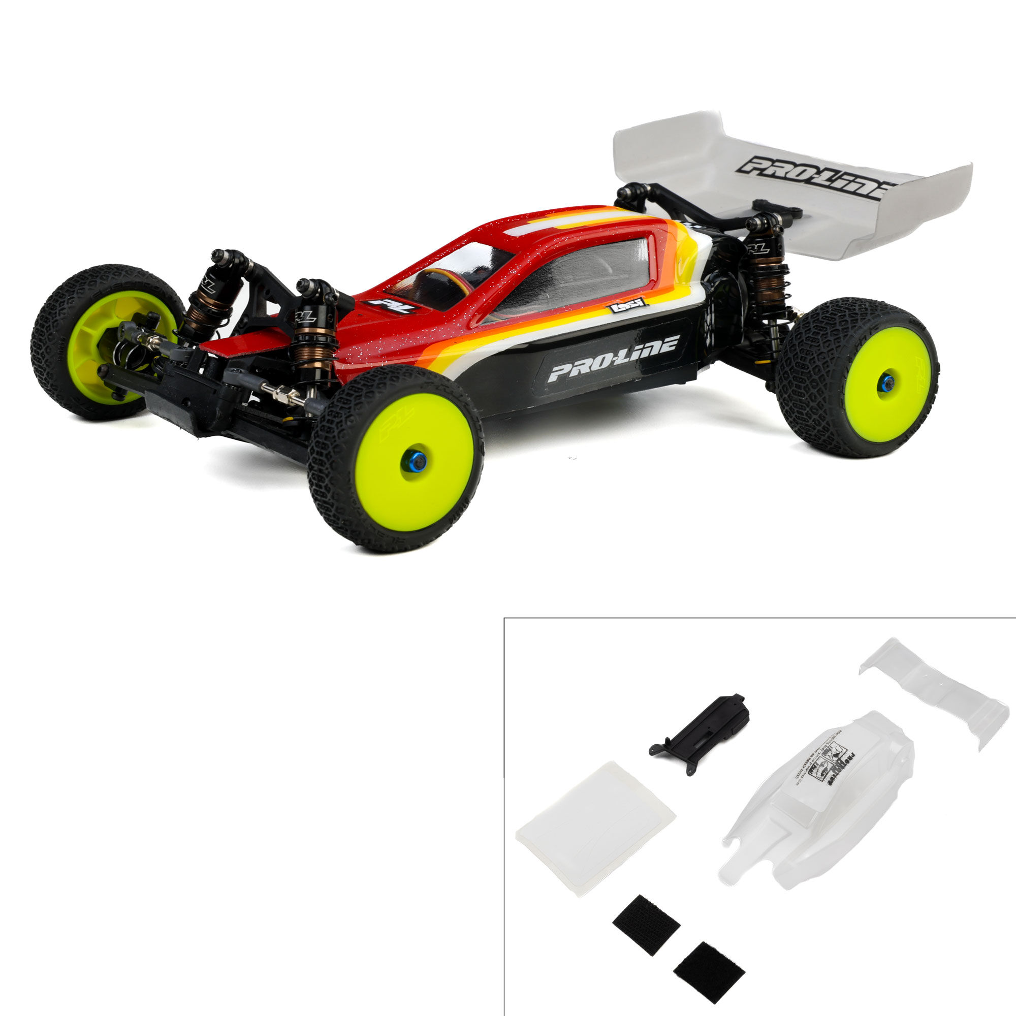 1/24 Pre-Cut Crowd Pleazer Clear Body with ESC Relocator: Lo